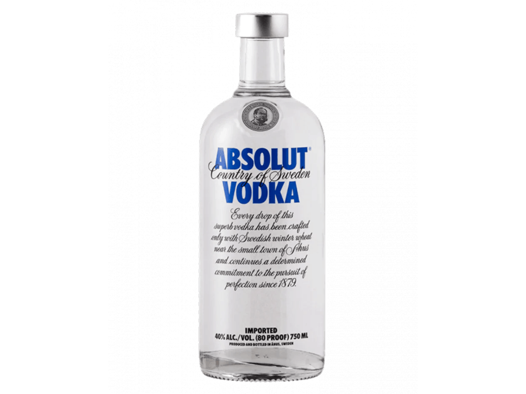 ABSOLUT VODKA 750ML